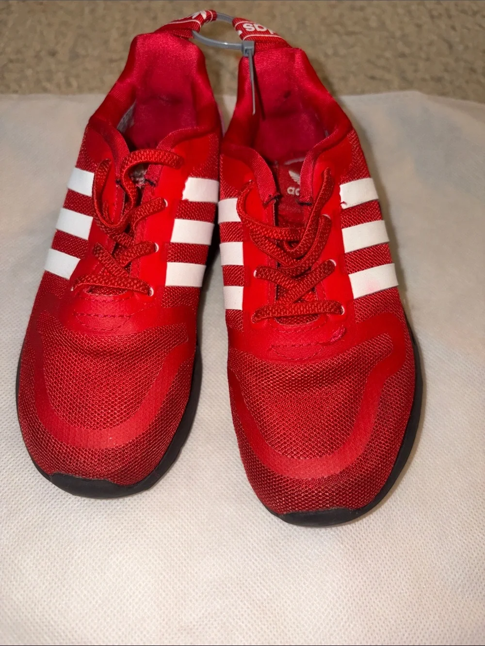 adidas Originals Multix Scarlet Red White Black Toddler Size 8K GW5539